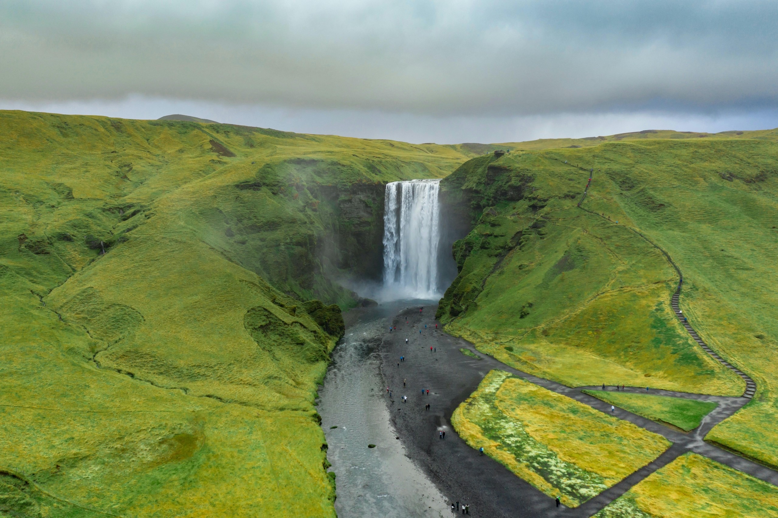 Skogafoss Waterfall